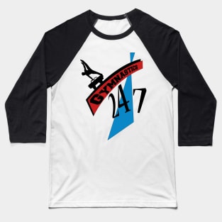 24/7 tee red  and blue Baseball T-Shirt